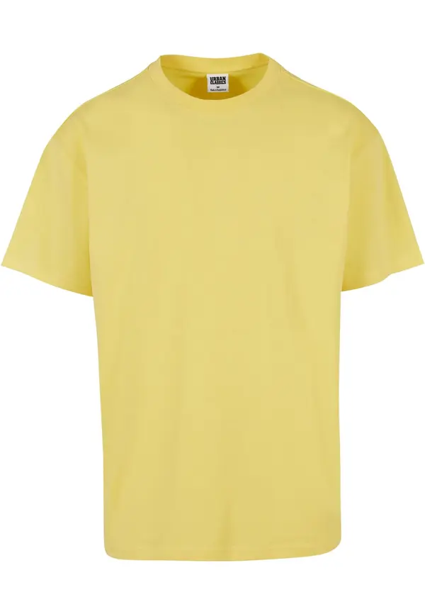 Urban Classics Urban Classics Majica 'Heavy Oversized Tee'  svetlo rumena