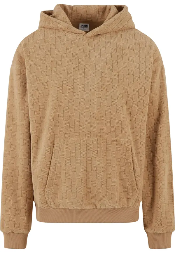 Urban Classics Urban Classics Majica 'Jacquard'  pesek