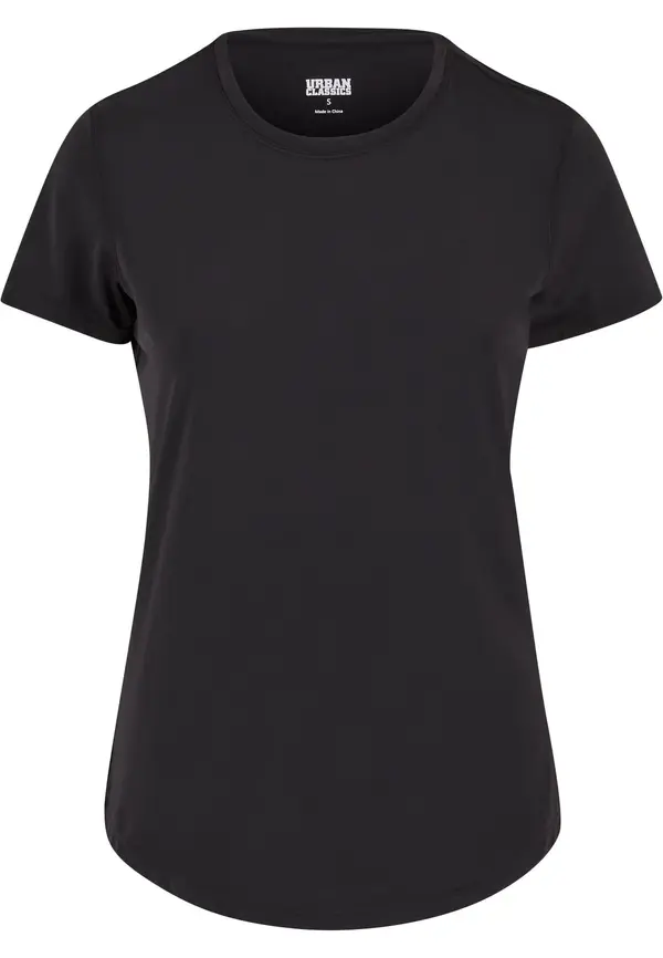 Urban Classics Urban Classics Majica ' Ladies Sports Tee '  črna