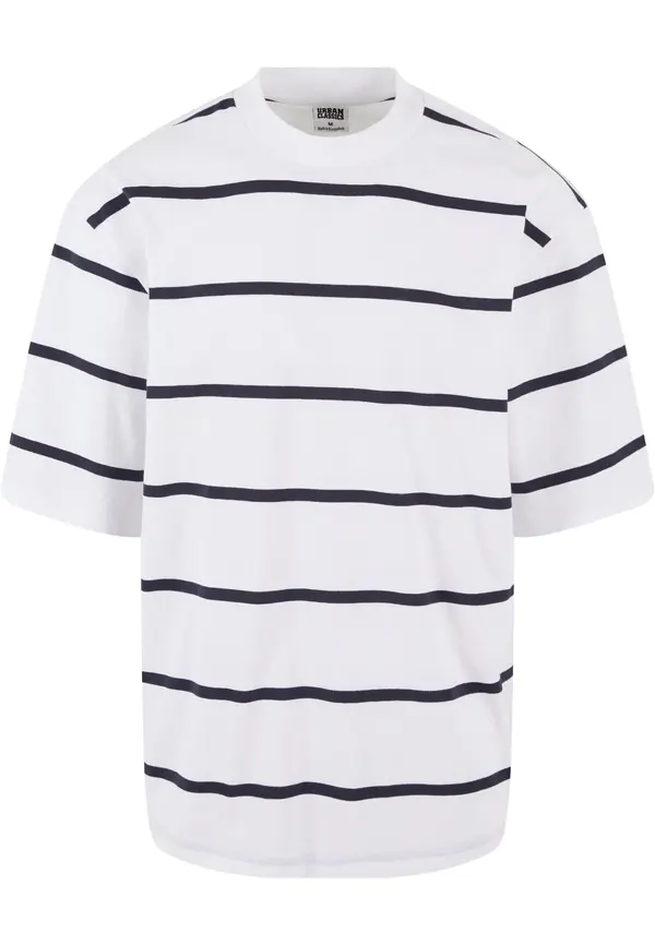 Urban Classics Urban Classics Majica  marine / bela
