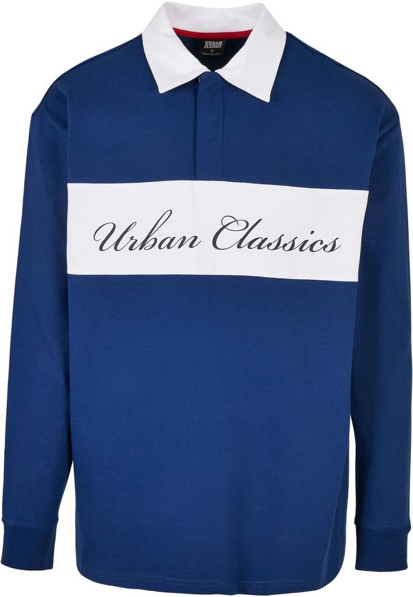 Urban Classics Urban Classics Majica  modra / črna / bela