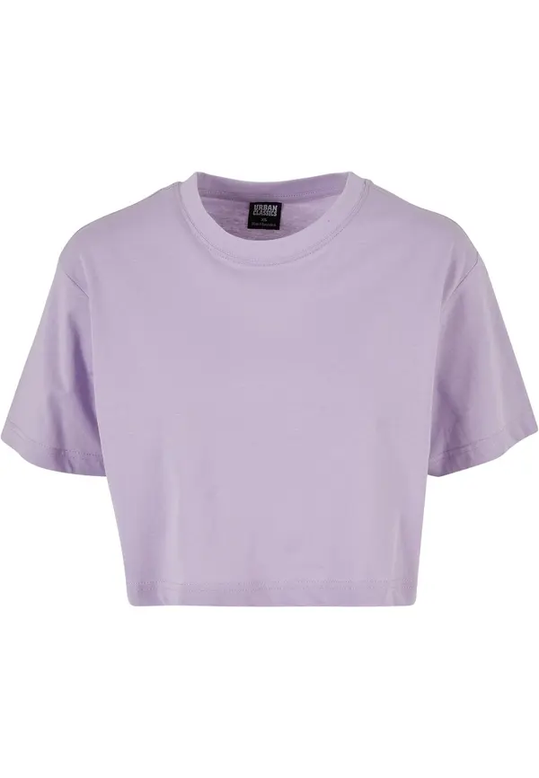 Urban Classics Urban Classics Majica  pastelno rumena / sliva