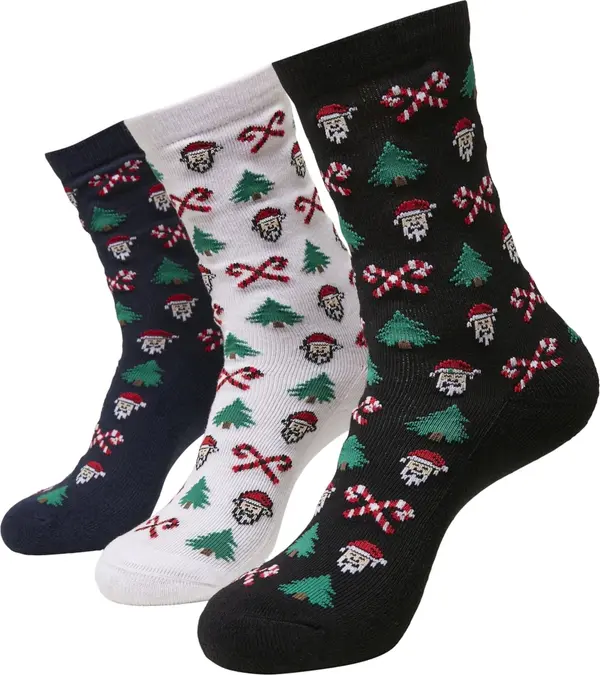 Urban Classics Urban Classics Nogavice 'Grumpy Santa'  mešane barve