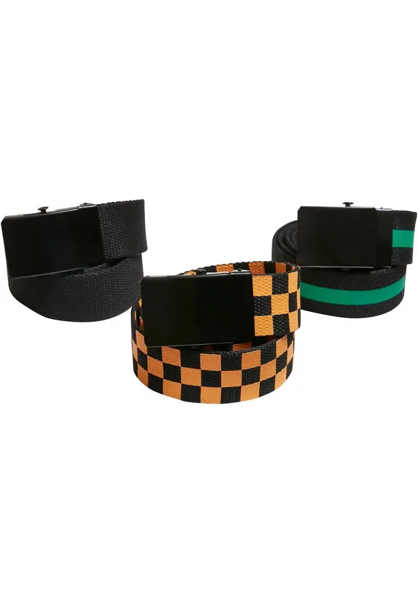Urban Classics Urban Classics Pas ' Belts Trio Kids '  mešane barve