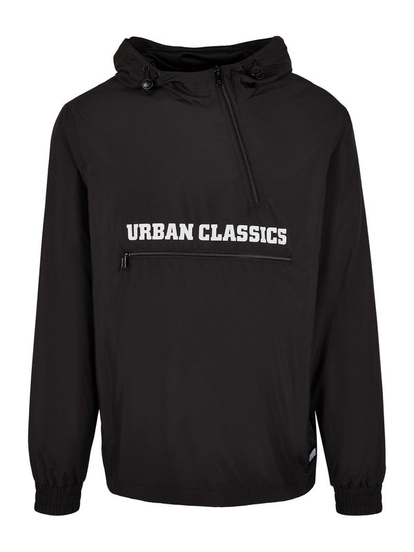 Urban Classics Urban Classics Prehodna jakna 'Commuter'  črna / bela