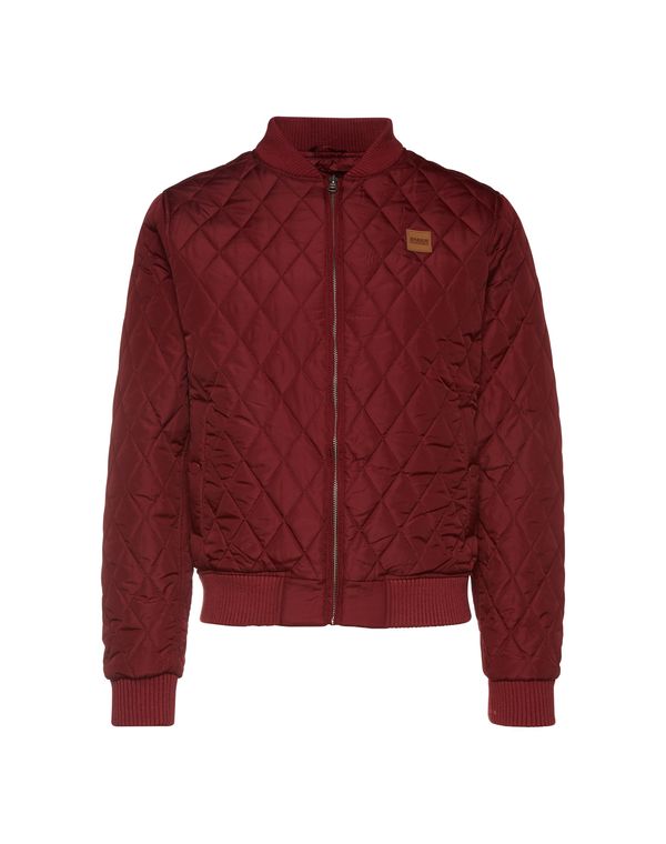 Urban Classics Urban Classics Prehodna jakna 'Diamond Quilt'  burgund