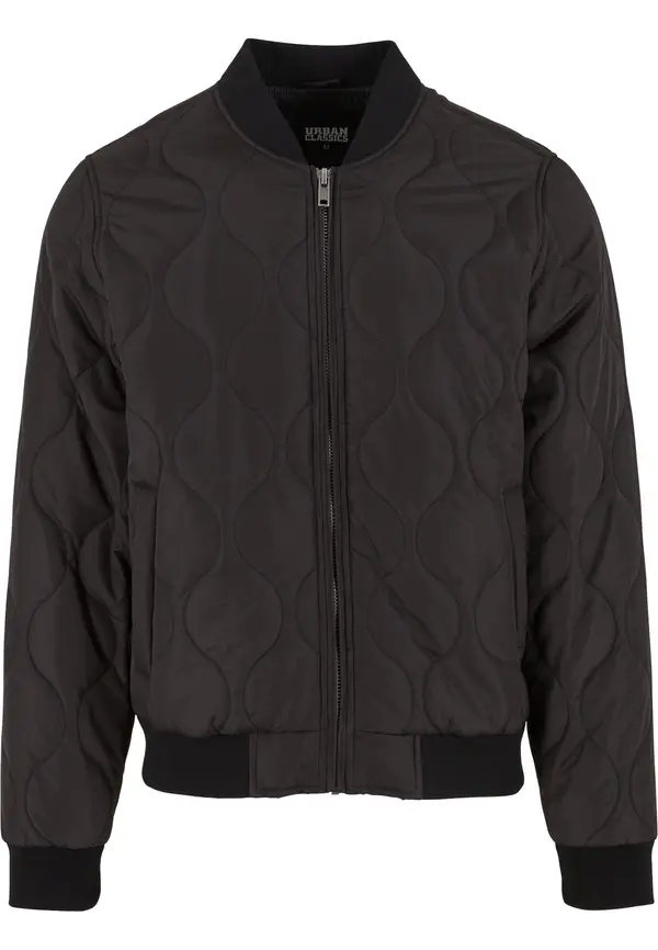 Urban Classics Urban Classics Prehodna jakna 'Onion Quilted'  črna