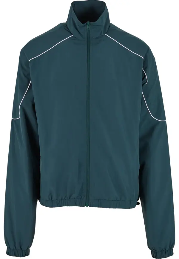 Urban Classics Urban Classics Prehodna jakna  temno zelena / bela