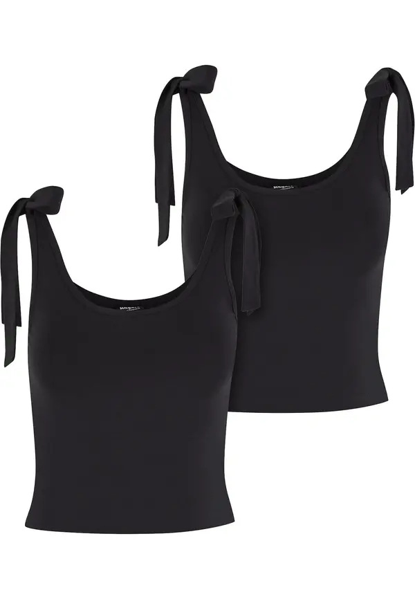 Urban Classics Urban Classics Top  črna