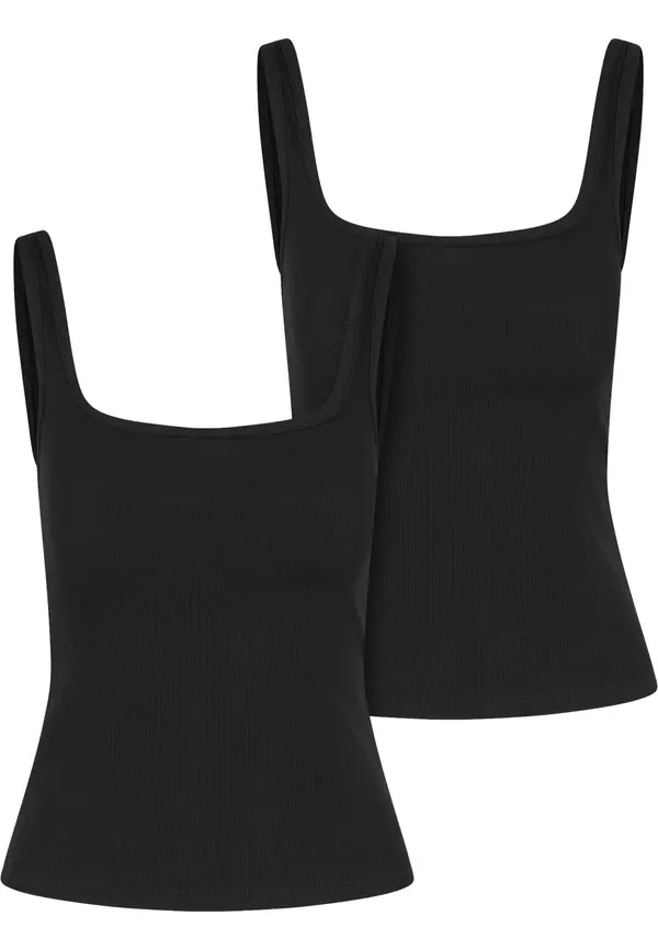 Urban Classics Urban Classics Top  črna