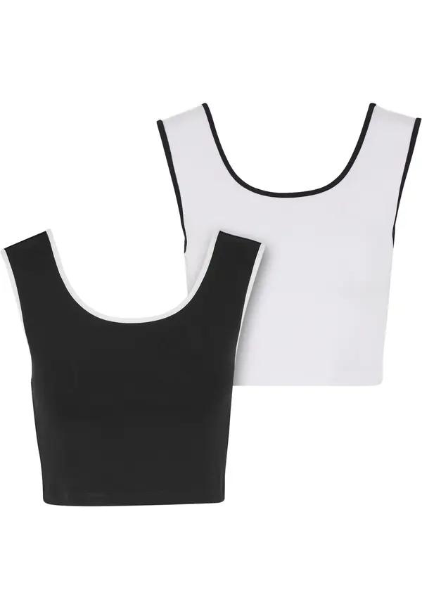 Urban Classics Urban Classics Top  črna
