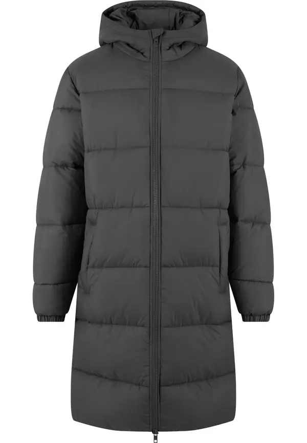 Urban Classics Urban Classics Zimski plašč  siv denim