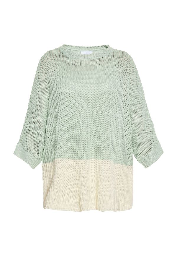 usha BLUE LABEL usha BLUE LABEL Pulover  kremna / meta