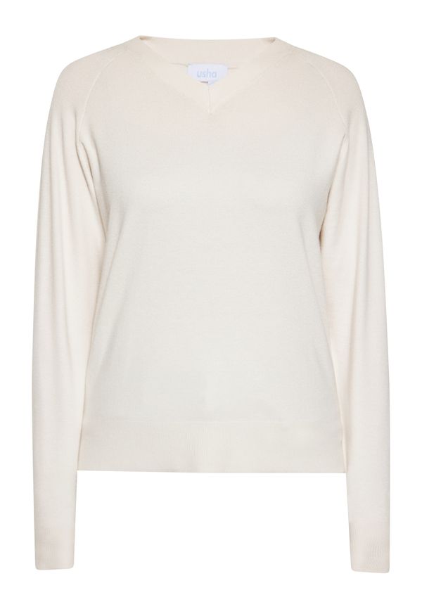 usha BLUE LABEL usha BLUE LABEL Pulover  volneno bela