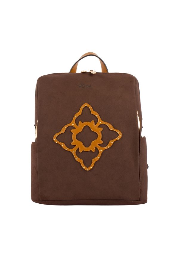 usha FESTIVAL usha FESTIVAL Nahrbtnik 'Festival'  temno rjava / oranžna