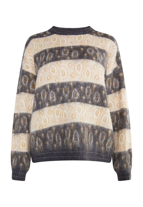 usha FESTIVAL usha FESTIVAL Pulover  bež / karamel / antracit