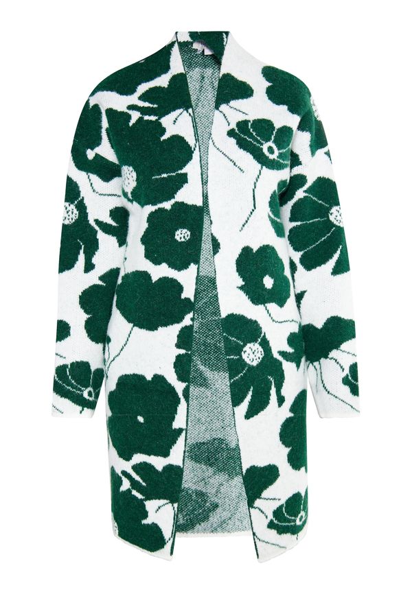 Usha Usha Pletena jopa 'Lurea'  temno zelena / bela