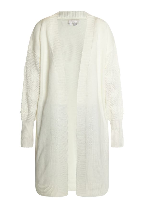 Usha Usha Pletena jopa  naravno bela