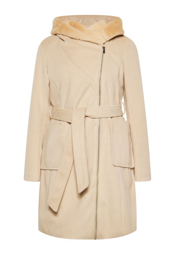 Usha Usha Prehoden plašč  svetlo bež