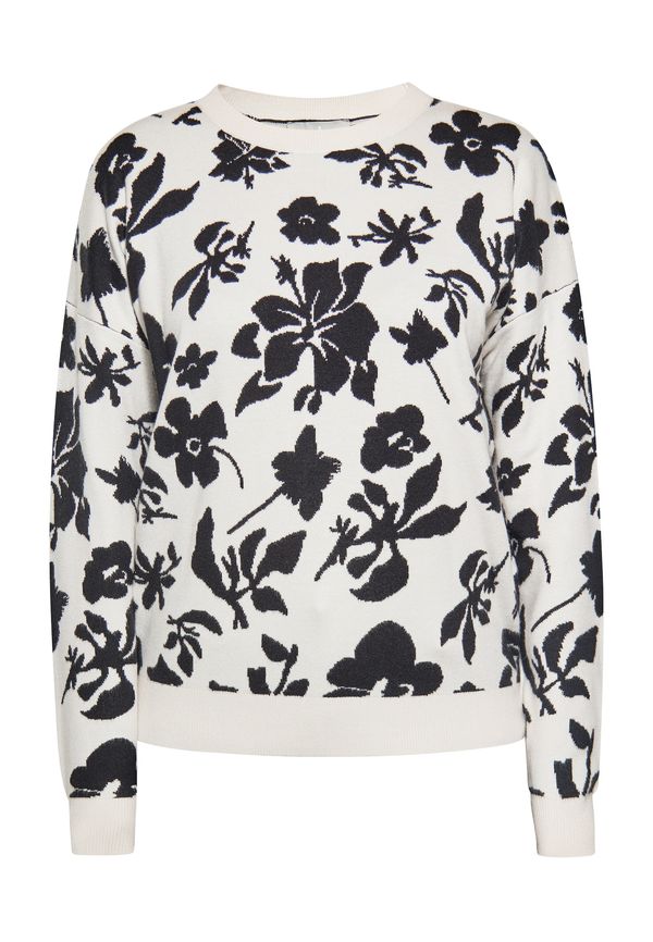 Usha Usha Pulover  črna / bela