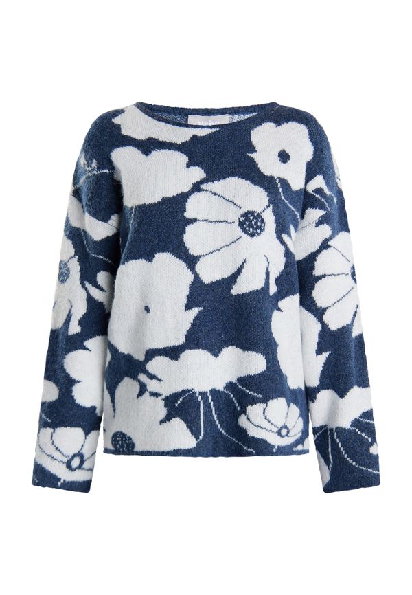 Usha Usha Pulover 'Lurea'  marine / bela