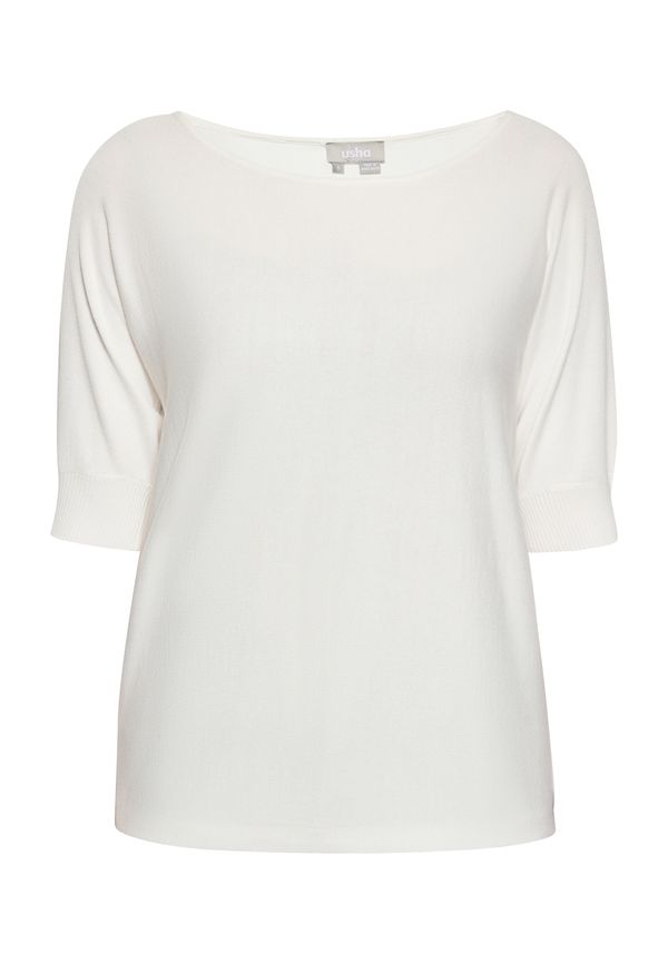 Usha Usha Pulover  volneno bela