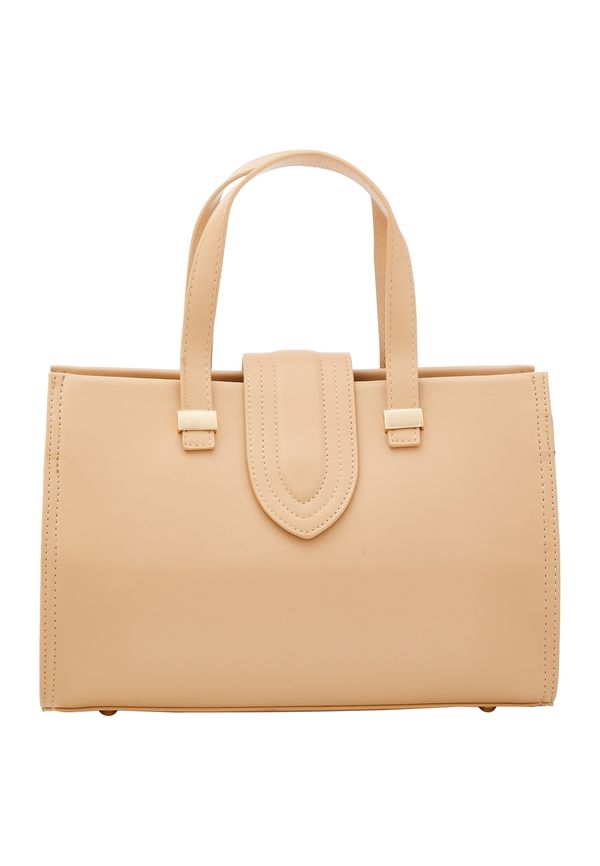 Usha Usha Ročna torbica  temno bež / zlata