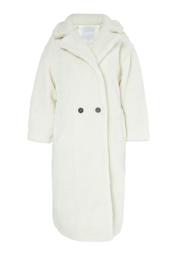 usha WHITE LABEL usha WHITE LABEL Zimski plašč  volneno bela