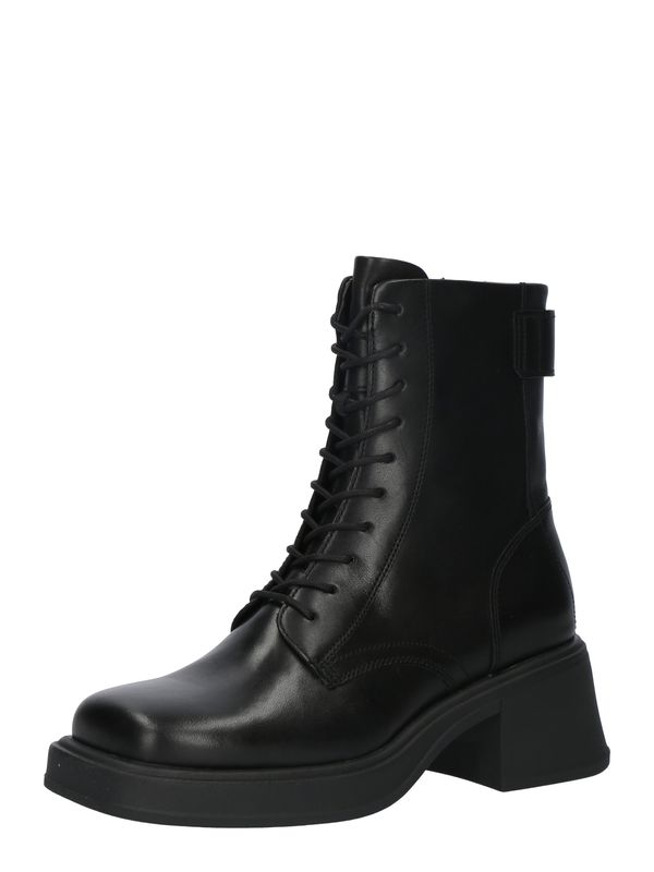 VAGABOND SHOEMAKERS VAGABOND SHOEMAKERS Gležnarji z vezalkami 'DORAH'  črna