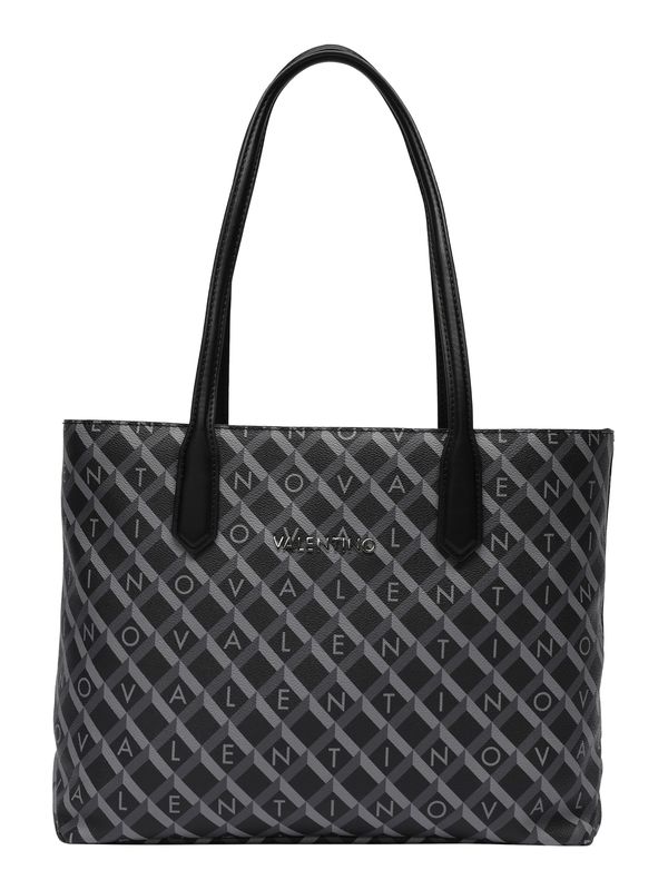 VALENTINO VALENTINO Nakupovalna torba 'BARRIO'  siva / temno siva / črna