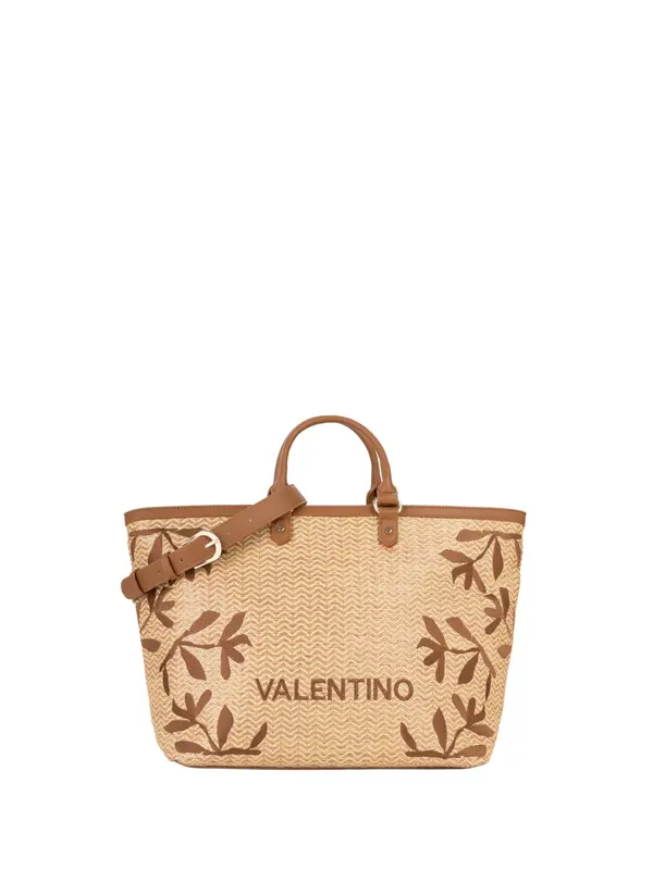 VALENTINO VALENTINO Nakupovalna torba 'Kore'  bež / kamela