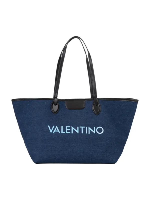 VALENTINO VALENTINO Nakupovalna torba  moder denim / svetlo modra