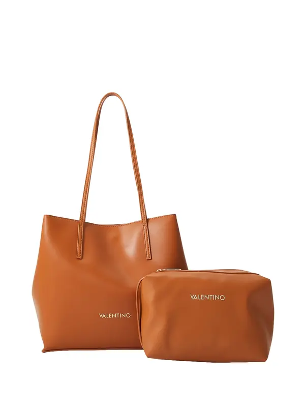 VALENTINO VALENTINO Nakupovalna torba 'SAMY RE'  karamel