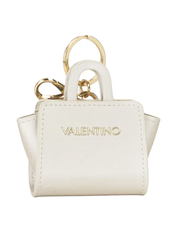 VALENTINO VALENTINO Obesek za ključe  biserno bela