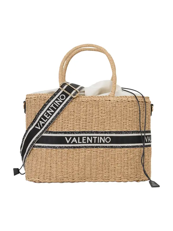 VALENTINO VALENTINO Ročna torbica  bež / črna / naravno bela