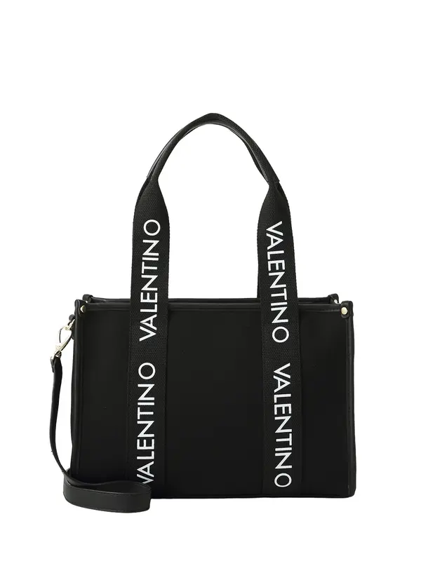 VALENTINO VALENTINO Ročna torbica 'Candle'  črna / bela