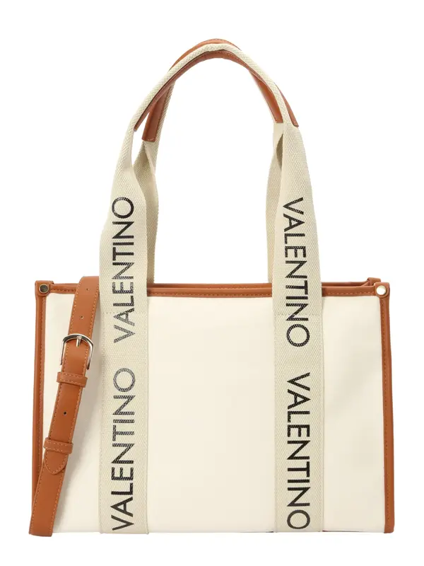 VALENTINO VALENTINO Ročna torbica 'Candle'  nude / konjak / črna