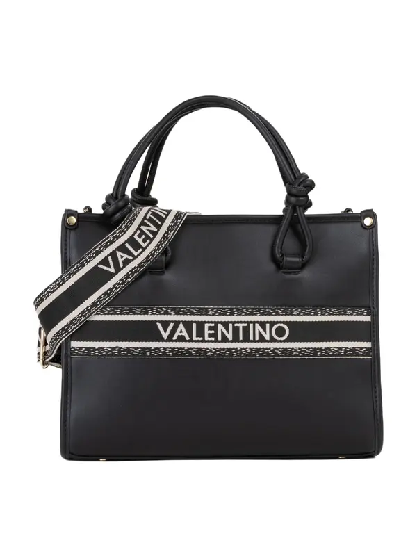 VALENTINO VALENTINO Ročna torbica  črna / bela
