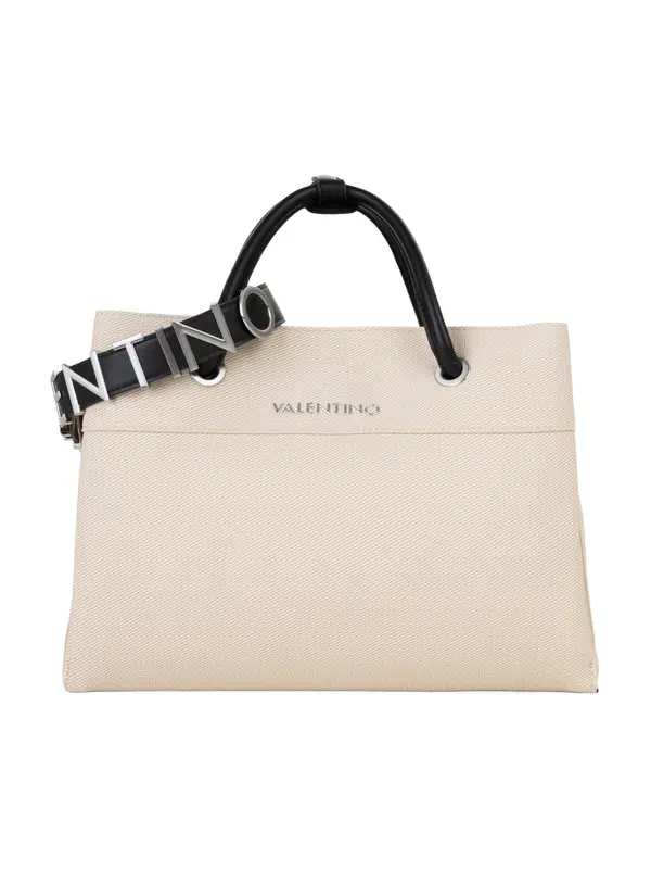 VALENTINO VALENTINO Ročna torbica 'LADY'  kremna / črna