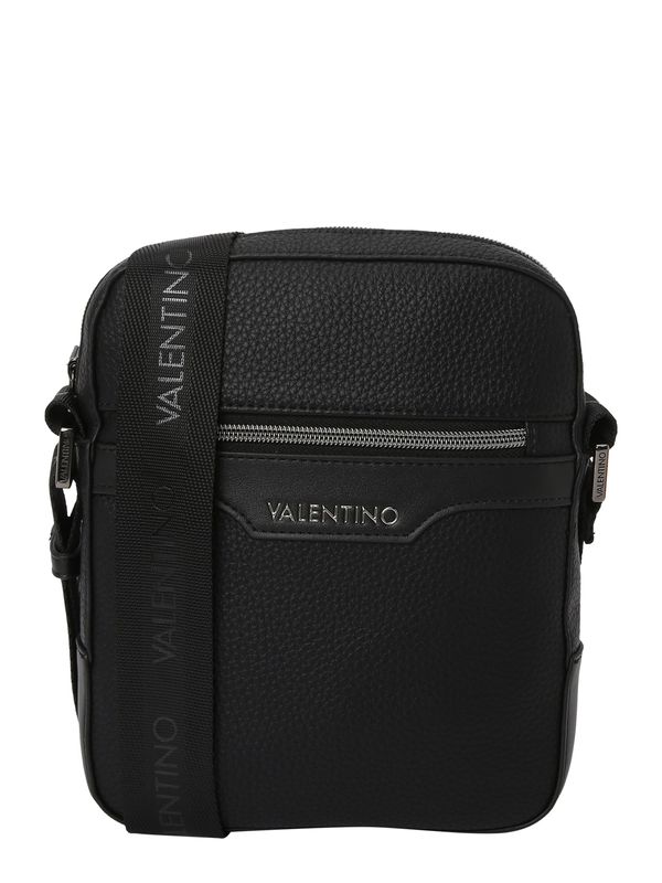 VALENTINO VALENTINO Torba za čez ramo 'Efeo'  črna / srebrna