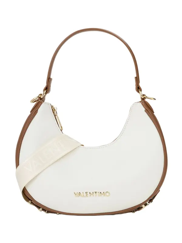 VALENTINO VALENTINO Torba za čez ramo  rjava / naravno bela