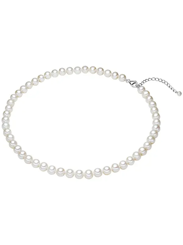 Valero Pearls Valero Pearls Verižica  srebrna / biserno bela