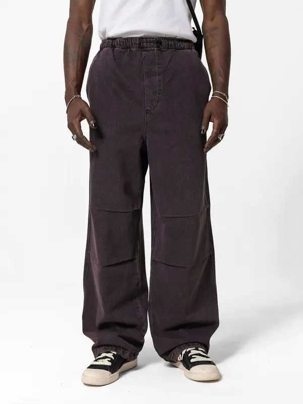 VAMOS CLO VAMOS CLO Hlače  črn denim