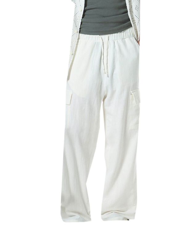 VAMOS CLO VAMOS CLO Hlače 'Impatiens'  bela