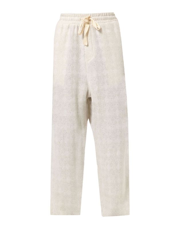 VAMOS CLO VAMOS CLO Hlače  off-bela