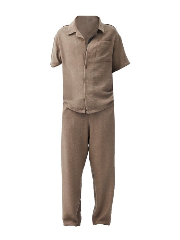 VAMOS CLO VAMOS CLO Hlače 'Tarn'  rjava