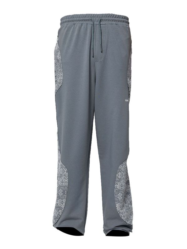 VAMOS CLO VAMOS CLO Hlače 'Tropaeolum'  dimno-siva / mešane barve