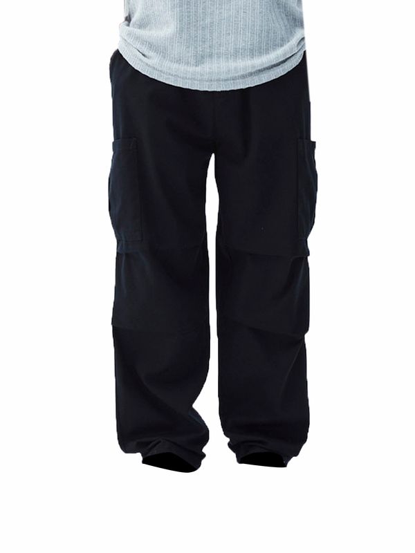 VAMOS CLO VAMOS CLO Kargo hlače  črna