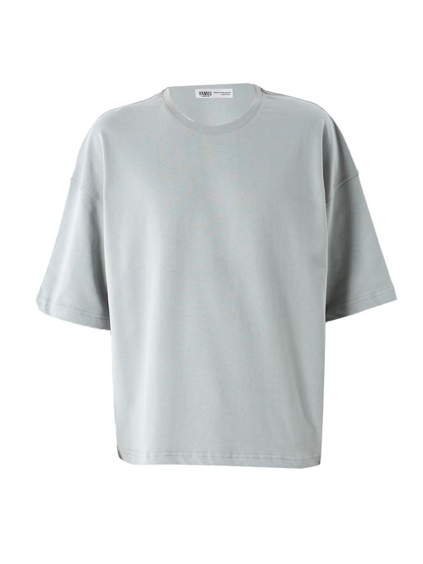 VAMOS CLO VAMOS CLO Majica 'Astilbe'  siva