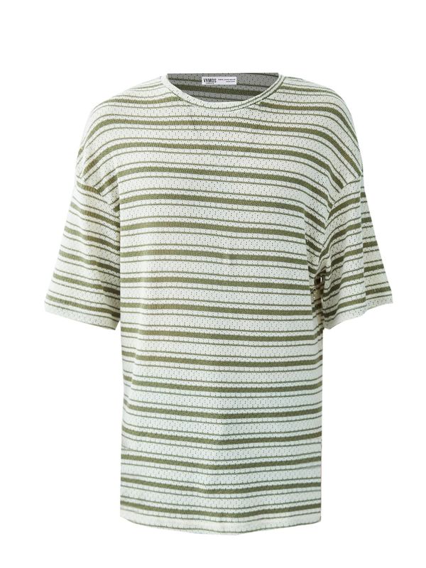 VAMOS CLO VAMOS CLO Majica 'Calibrachoa'  zelena